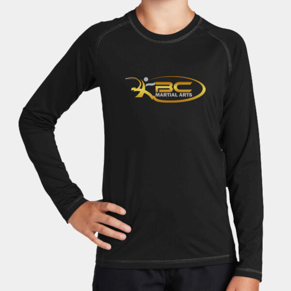 Youth BC Martial Arts Rash Guard Long Sleeve Thumbnail