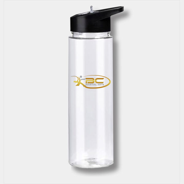 BC Martial Arts Clear Water Bottle Thumbnail